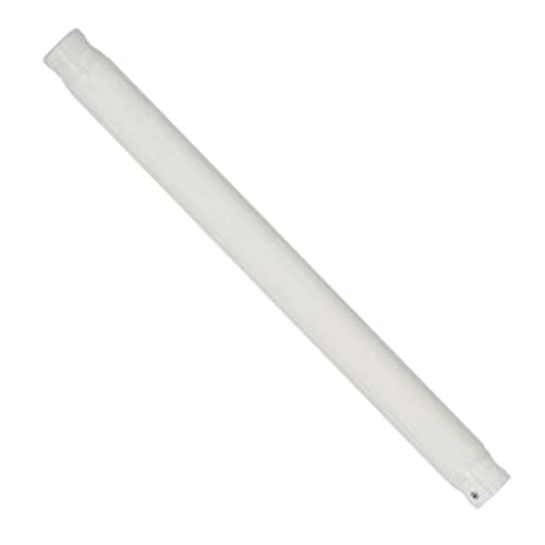 Ciata Ceiling Fan Extension Rod, Ceiling Fan Downrod, 12 Inch long Extension Downrod for Ceiling Fans, 1/2” Inside Diameter with Tapered threaded ends, White Finish - Image 1