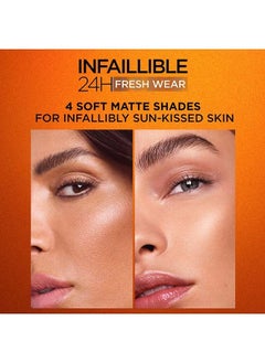 L'OREAL PARIS Infallible 24H Fresh Wear Bronzer 250 Light  - Image 4