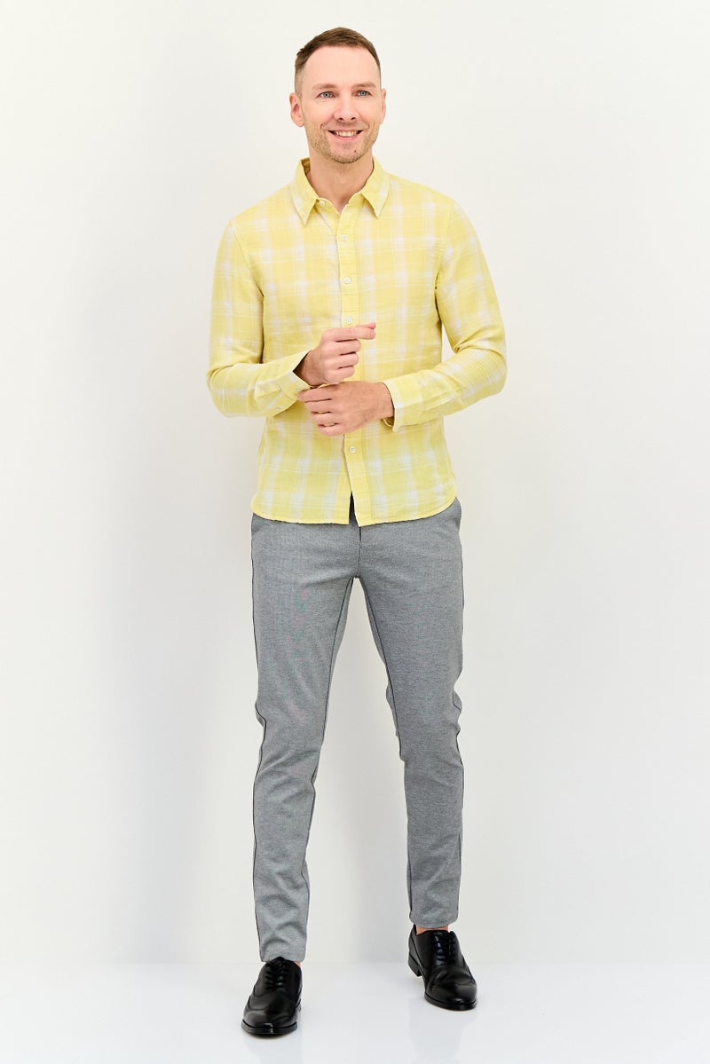 Levi's Men Slim Fit Checkered Long Sleeve Casual Shirts, Multicolor - Image 3