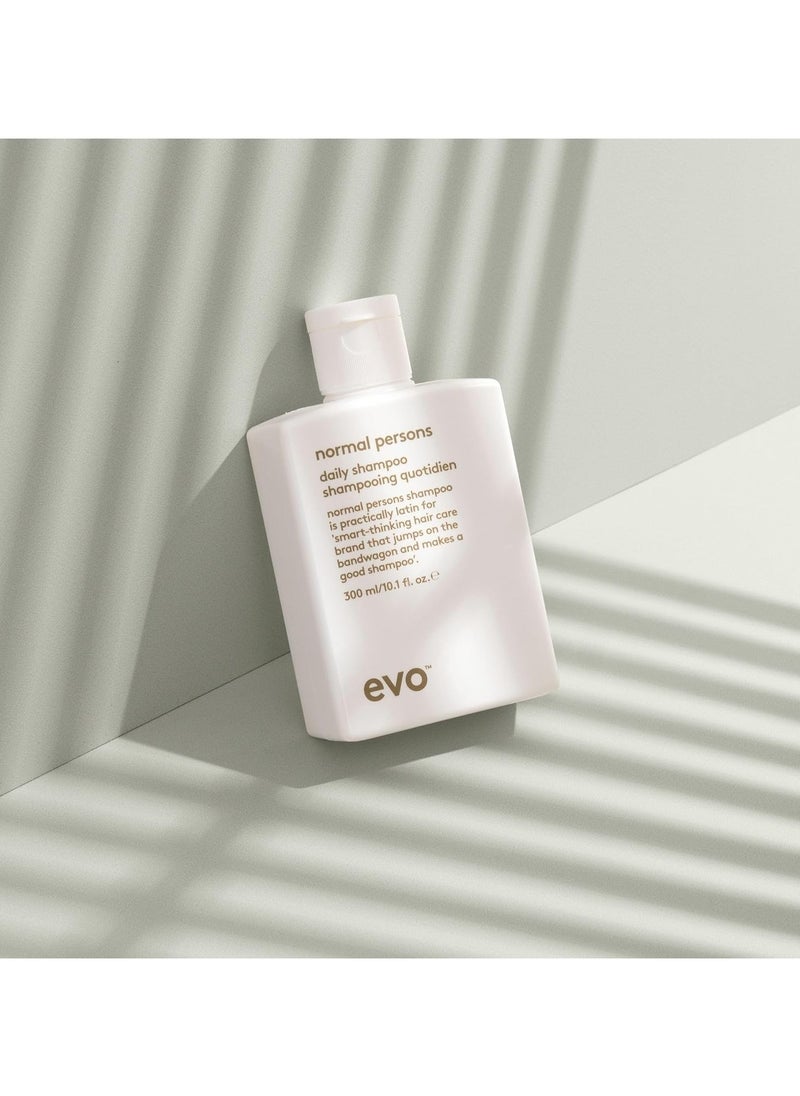 EVO Normal Persons Daily Shampoo, Deep Cleansing Shampoo for Normal & Oily Hair, Cleansing Shampoo Removes Residues from Hair, 300 ml  - Image 4