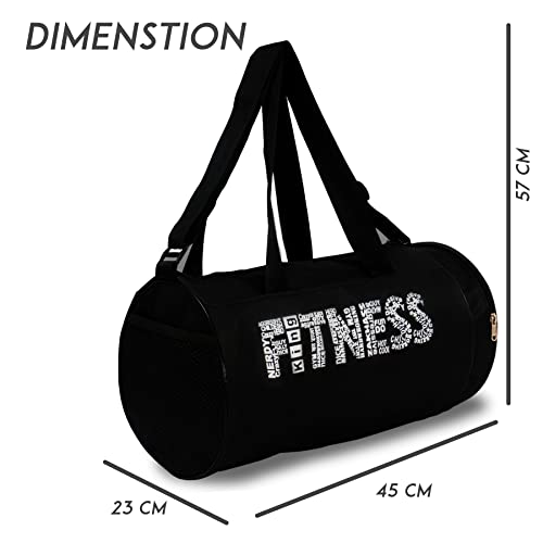 Star X StarX MS-GB-700 Designer Polyester Kit Bag (Black) - Image 3