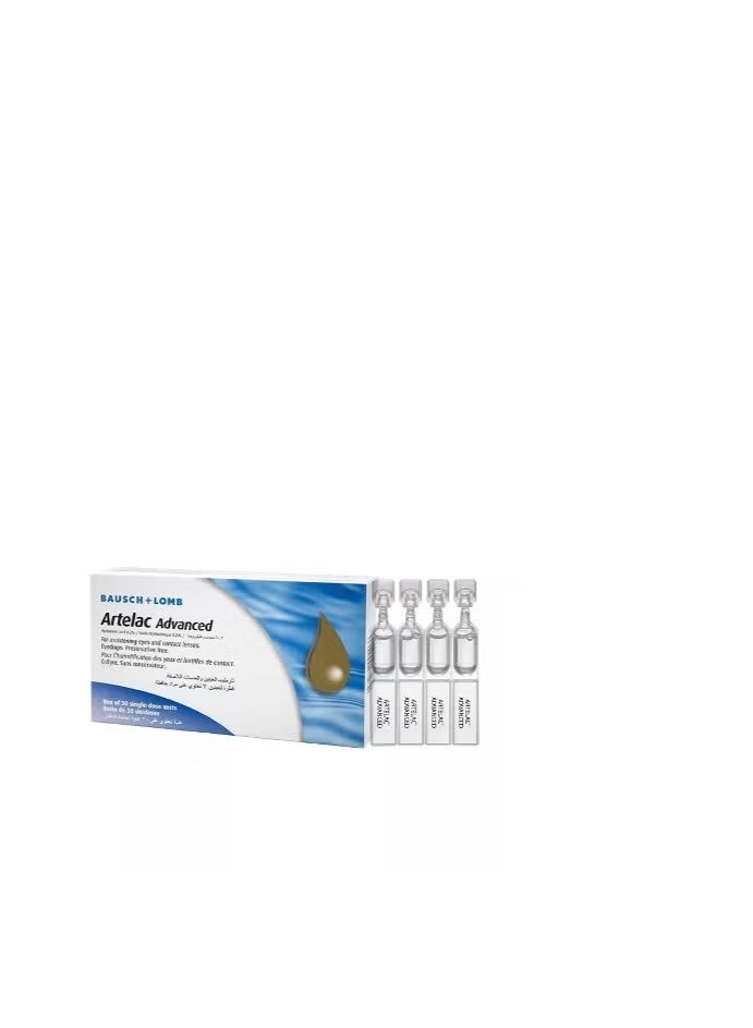 Artelac Advanced 0.2% Eye Drops 30 Dose - Image 2