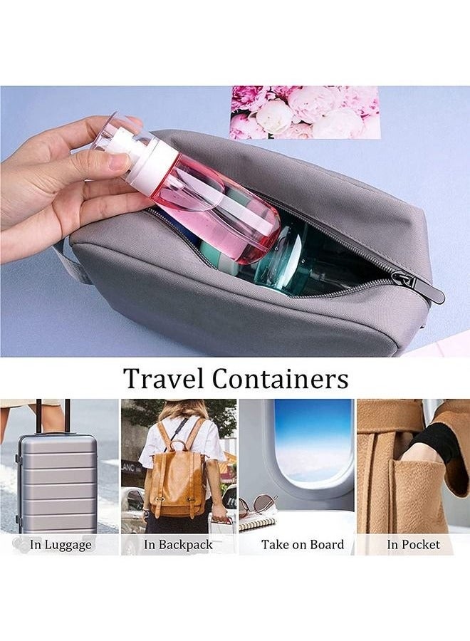 3 Color Fine Mist Spray Bottle 100ml Empty Cosmetic Refillable Travel Containers Plastic Hair Spray Bottle Sprayer  - Image 4