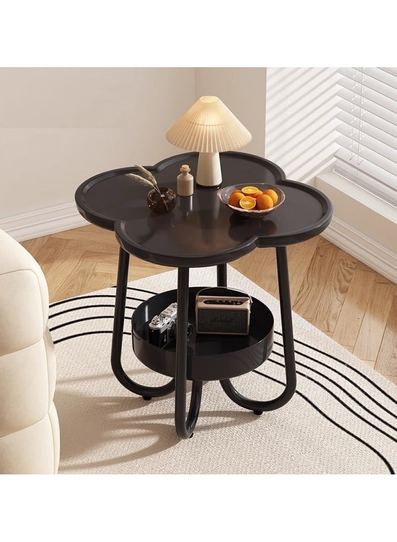 DubaiGallery Light luxury movable mini small table round coffee table for small apartments - Image 1