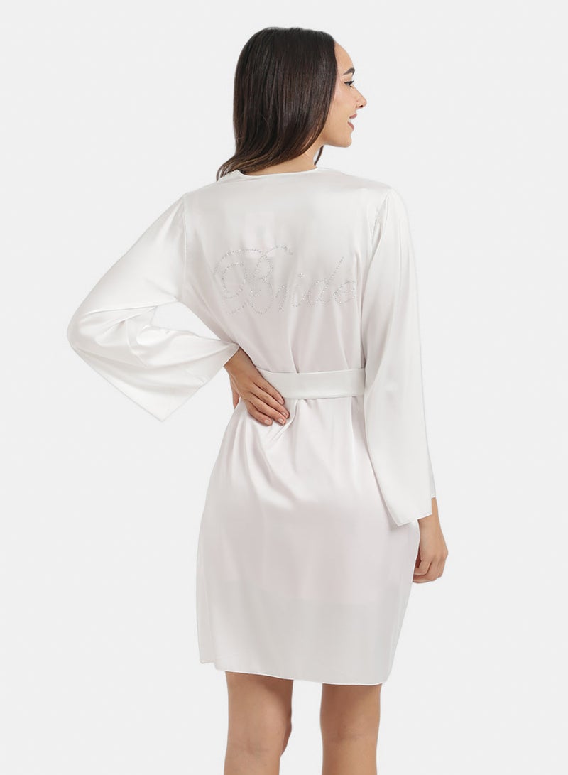 Carina V-Neck Asymmetrical Robe - Image 4