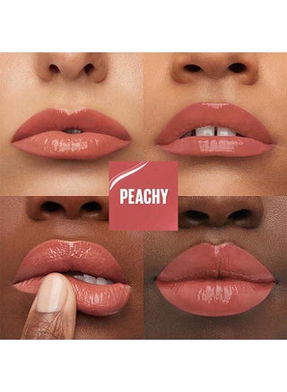 Super Stay Vinyl Ink 16h Longwear Transfer Proof Smudge Proof Instant Shine Finish Liquid Lipstick  - 15 Peachy - view 4