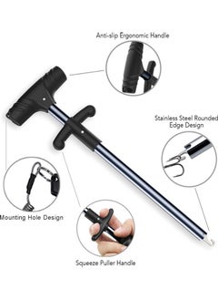 NIBEMINENT 5-Piece Multifunctional Fishing Pliers Hook Remover Anti-lost Lanyard Kit  - Image 2