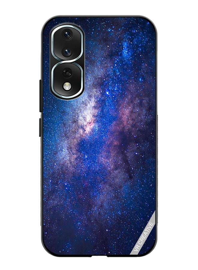 VR CREATIVE Protective Case Cover For Honor 80 Pro Galaxy Design Multicolour - Image 1