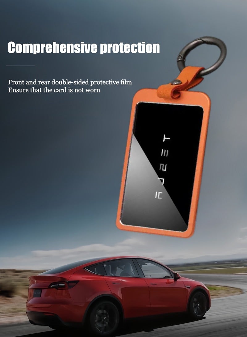 Car key card package, aluminum alloy protective sleeve, all-inclusive anti-slip and fall-resistant high-end, suitable for most car models. - Image 3