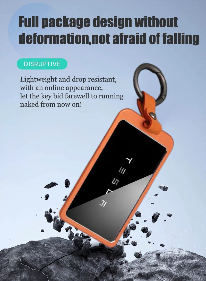 Car key card package, aluminum alloy protective sleeve, all-inclusive anti-slip and fall-resistant high-end, suitable for most car models. - Image 4