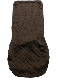 NIBEMINENT 4-Piece Dining Chair Covers Canvas brown 12.00x1.00x12.00cm  - Image 5