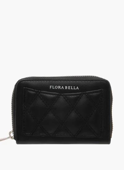 Flora Bella By Shoexpress Womens Quilted Zip Around Wallet