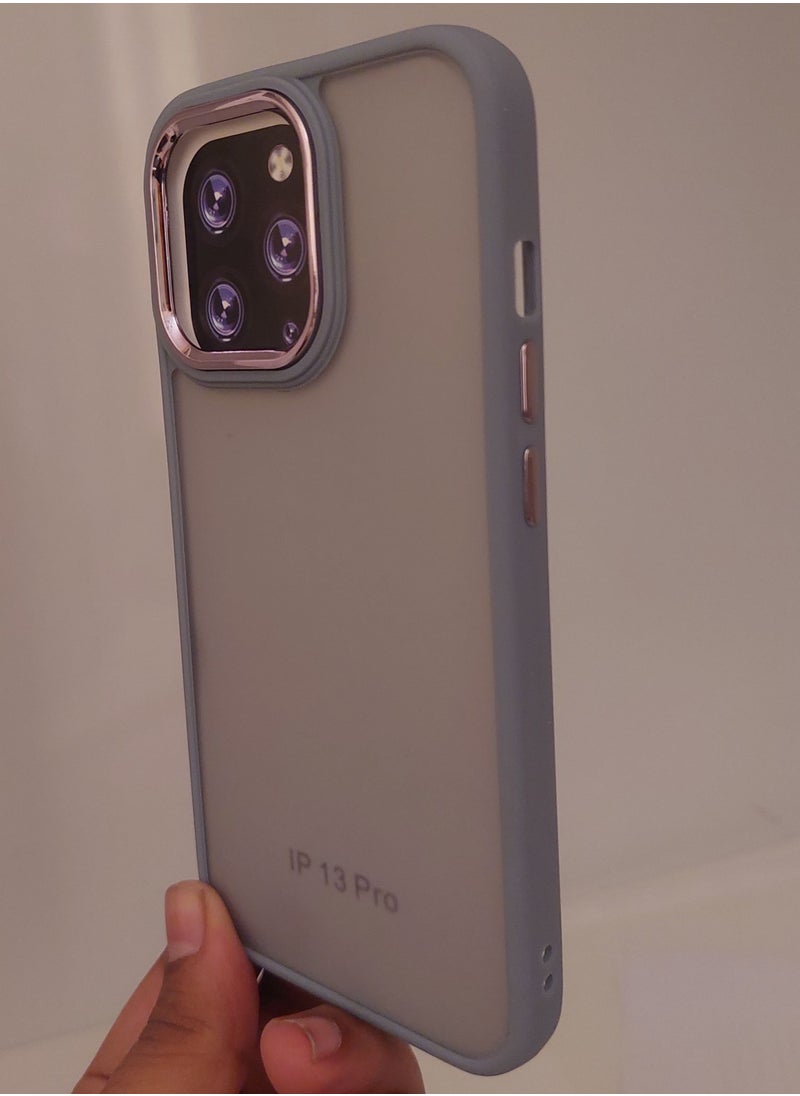 Creative Creative Case for Iphone Q series for Iphone 13 Pro Hard Silicone Grey Colour  - Image 3