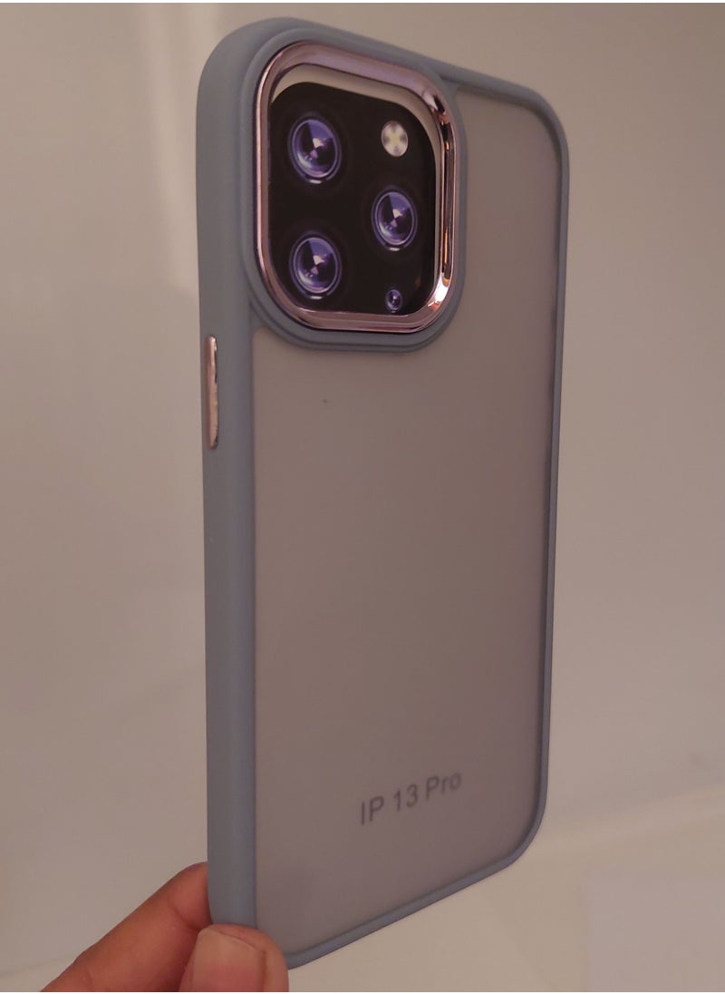 Creative Creative Case for Iphone Q series for Iphone 13 Pro Hard Silicone Grey Colour  - Image 2