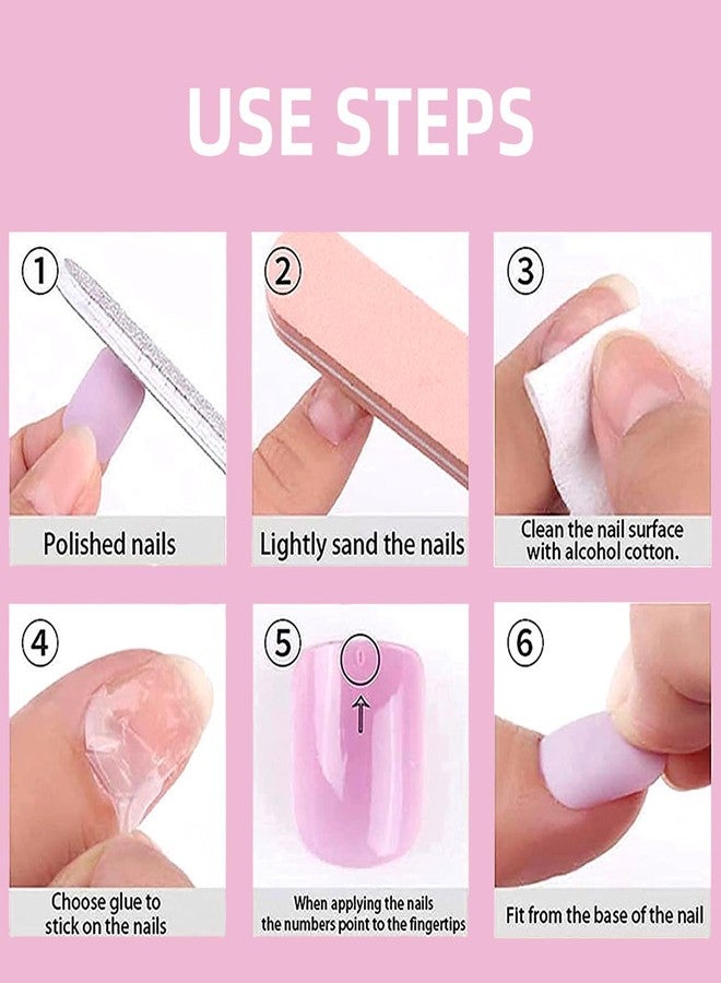 NICENEEDED 24 PCS French Tip Press on Nails, Black Ombre Fake Stick on Nail with Gradient Design, Stiletto Artificial Full Cover False Nail for Women Manicure Art Halloween - Image 5