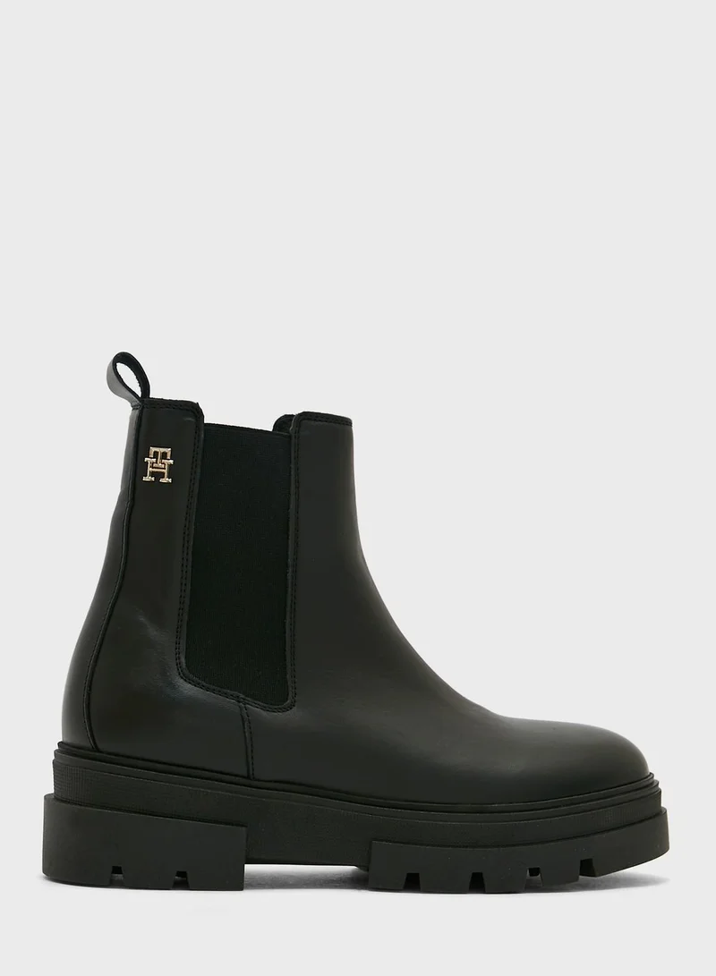 TOMMY HILFIGER Monochromatic Chelsea Boots