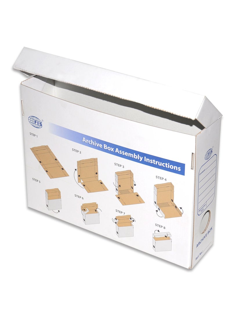 FIS 5PC Archival Storage Box Size 35.4X25.4 cm - Image 2