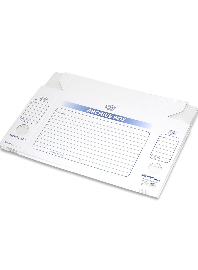 FIS 5PC Archival Storage Box Size 35.4X25.4 cm - Image 4