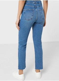 DeFacto Woman Vintage Straight High Waist Jeans  - Image 2
