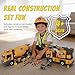 Tiny Force Toy Construction Truck Toys Cement Mixer Construction Trucks Toy Trucks for Kids Toddler Boy Toys Cool Toys for Boys - Image 4