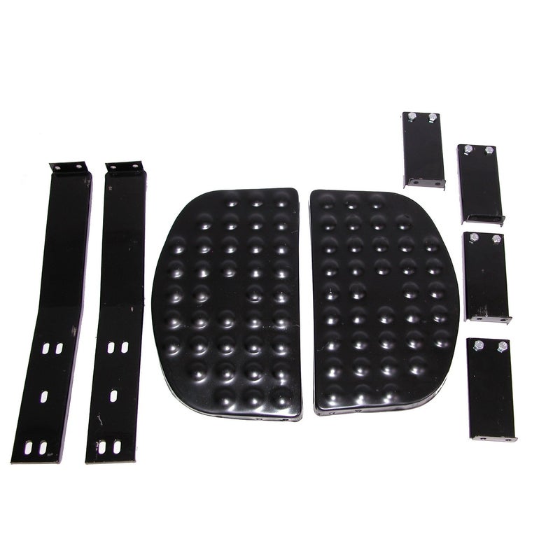 OmixAda 1202534 Black Side Step Kit Pair