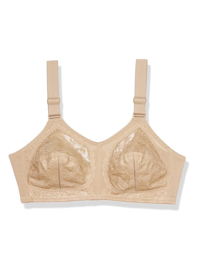 Lasso Pack of 2 Dantel Lassen Support Bra for Women Cup D - Image 2