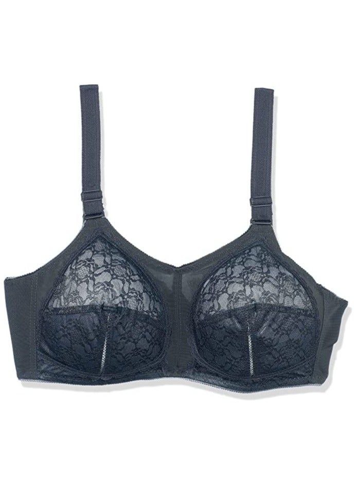 Lasso Pack of 2 Dantel Lassen Support Bra for Women Cup D - Image 4