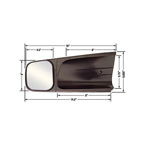 CIPA 10900 Custom Towing Mirror - Chevy/GMC/Cadillac, Pair, black - Image 3