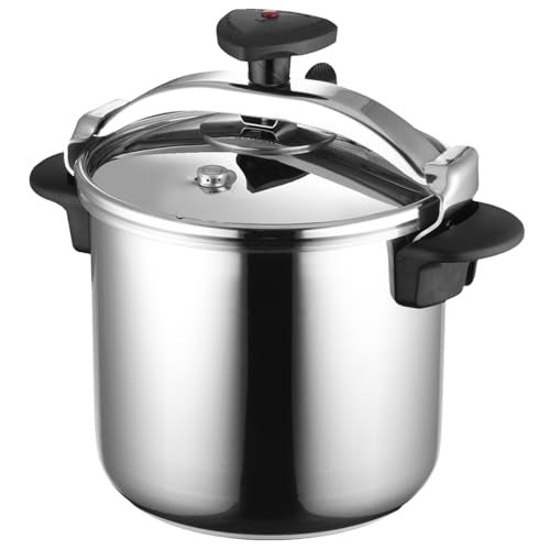 MAGEFESA Star 10.6-Quart Pressure Cooker, Works on All Stovetops (Induction Compatible), Safety Lock & 8 PSI Cooking - Image 1