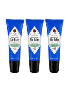 Jack Black Jack Black Intense Therapy Lip Balm Stocking Stuffers for Adults, Jack Black Lip Balm SPF 25, Lip Sunscreen, SPF Lip Balm for Chapped Lips, Lip SPF, Lip Moisturizer, Lip Balm with SPF, Small Gifts  - Image 1