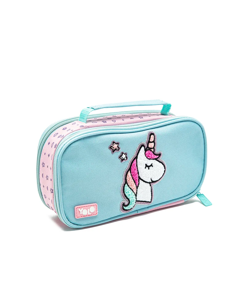 YOLO Yolo Suitcase Pencil Case - Unicorn