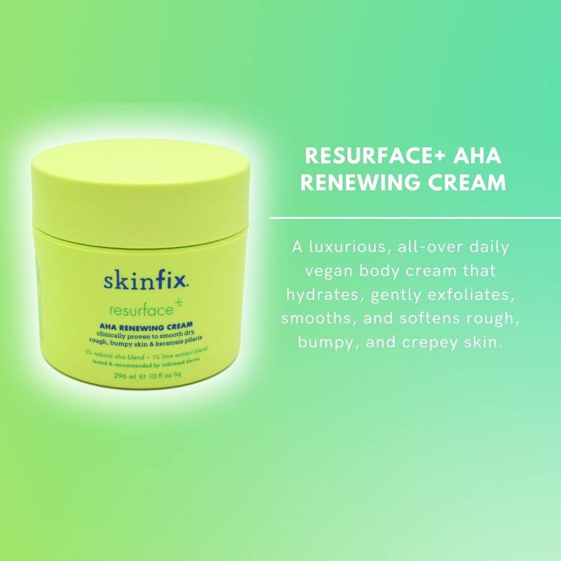 Skinfix كريم تجديد البشرة Skinfix Resurface AHA 10 أونصة - Image 2