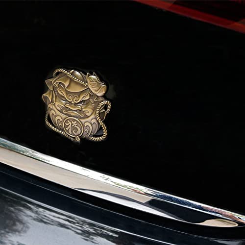 Fsforcar Dharma Car Emblem, Japanese Style Car Sticker, Mascot Metal Decal for Automotive, Truck, Motocycle - Image 5