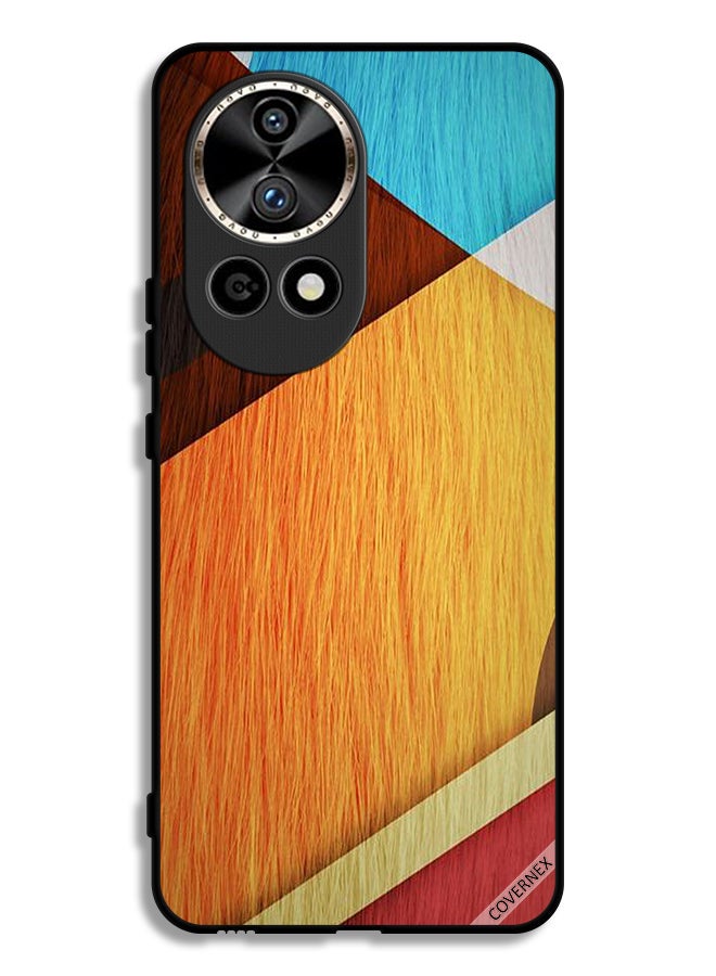 Covernex Huawei nova 12 Ultra 5G Protective Case Cover Wooden Texture - Image 1