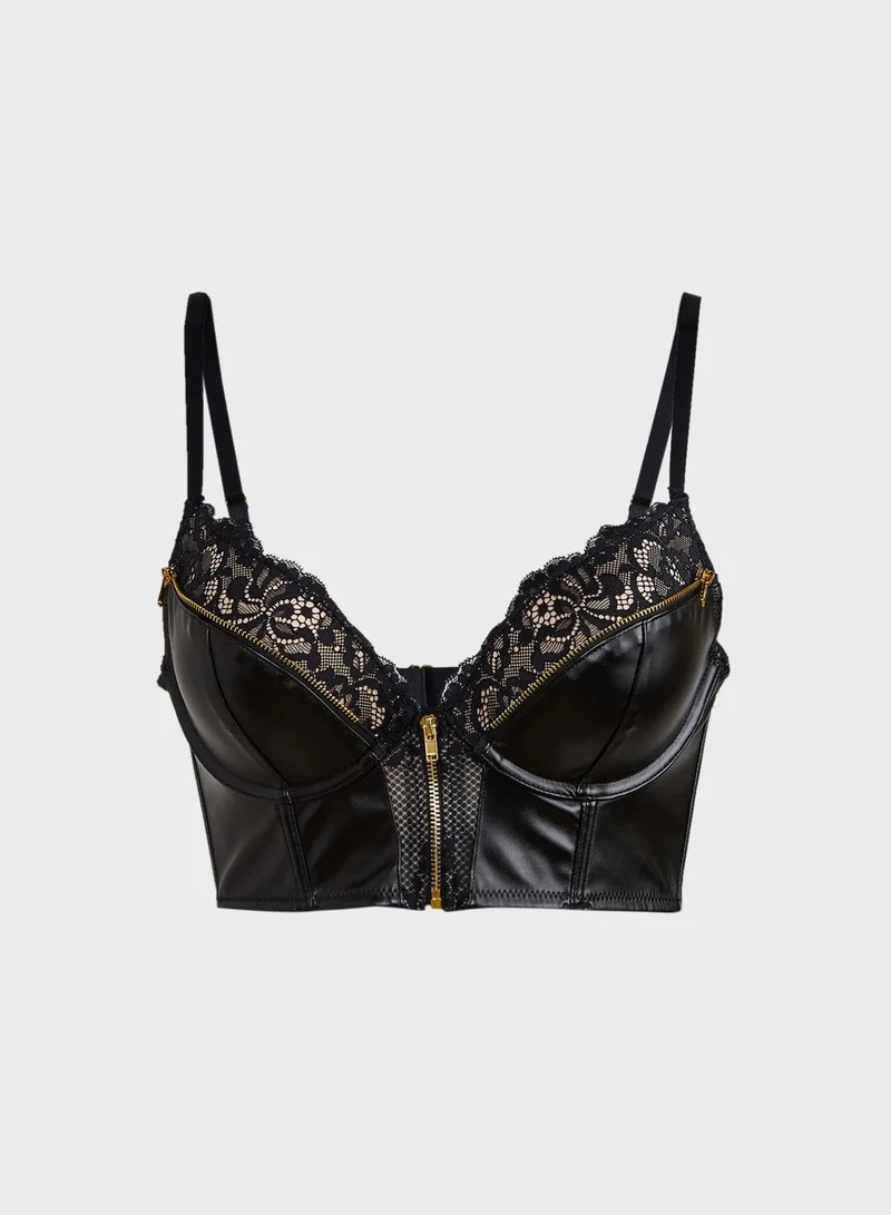 hunkemoller Talia Push Up Plunge Bra