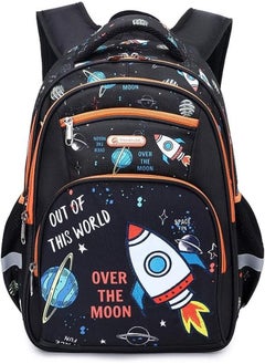Boys Kids Backpack Primary School Backpack Preschool Mini Rucksack 15.6″School Bag Travel Large Capacity Kindergarten Bookbag For Children Kids 5-10 Years Old Cute Space