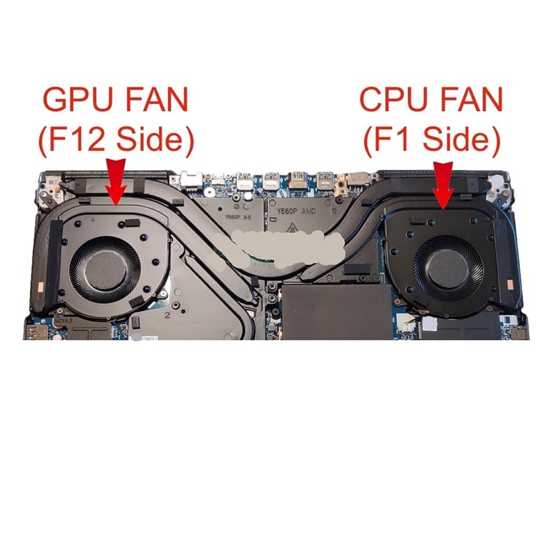GPU FNKF Laptop CPU Cooler Fan Compatible For Lenovo Legion 5 Pro 16 5 16ACH6H 82JQ 2021 Y560P Replacement Part gpu fnkf - Image 5