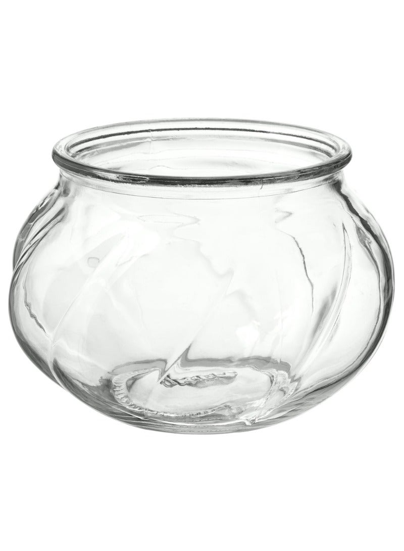 مزهرية، زجاج شفاف، 8سم - Image 1