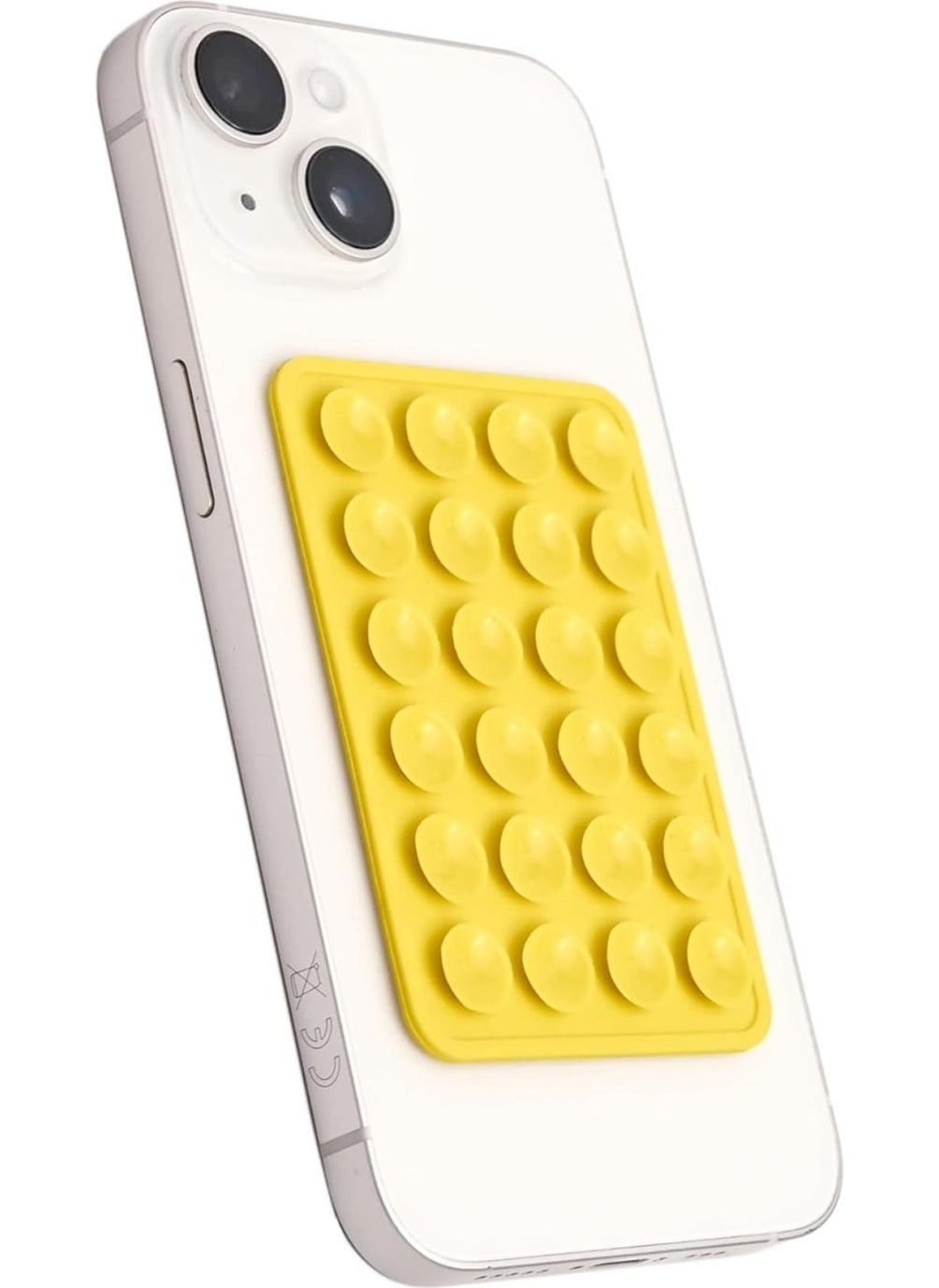 Bilişim Aksesuar IT Accessory Silicone Suction Cup Phone Holder with Anti-Slip Adhesive for Mobile Phone Yellow  - Image 1