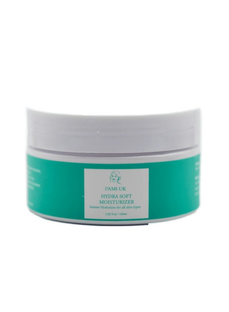 FAMIUK Fami UK Hydra Soft Moisturiser for Face, Hand and Body – All Skin Types – 100g - Image 2