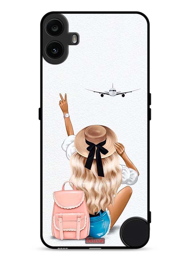 Tolwak Nothing CMF Phone 1 Protective Case Cover Girl Love Travel - Image 1