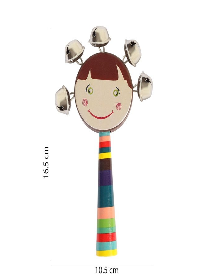 DIETURY Wooden Baby Rattle & Teether Toy Set of 3 for Newborns | Natural Handcrafted Musical Rattle Toys | Safe Non-Toxic Wooden Sensory & Teething Toys for Babies and Infants (0-24 Months) - Image 5