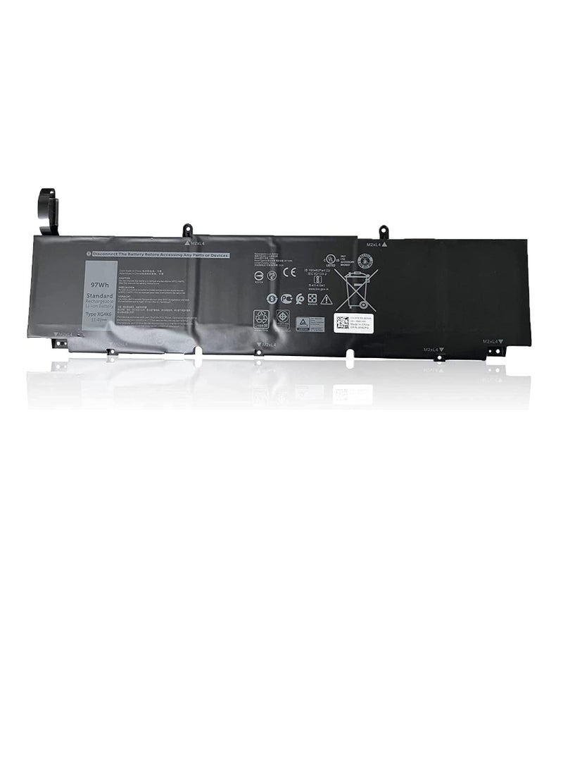 زيكسين بطارية بديلة للكمبيوتر المحمول XG4K6 0XG4K6 متوافقة مع سلسلة DELL XPS 17 9700 Precision 5750 (11.4 فولت 97 واط في الساعة) - Image 1