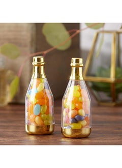 Kate Aspen Kate Aspen 18187GD Metallic Champagne Bottle Container (Set of 12) DIY Favor, One Size, Clear, Gold  - Image 3