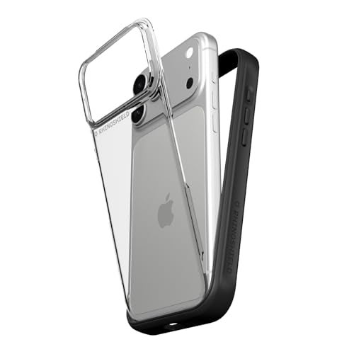 RhinoShield Phone Case Compatible with iPhone 17 Pro Max Mod NX Modular Protective Bumper Case with Backplate Shockproof with Military Grade Drop Protection Black - Image 1