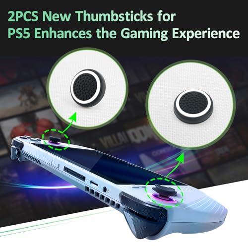 YWLRONG 2Pack Joysticks for Asus ROG Ally RC71L Handheld Console Joystick Replacement for GPD win3 Windows 10 Handheld Laptop Thumb Sticks Joystick Replace Accessories Parts with Repair Tools - Image 5