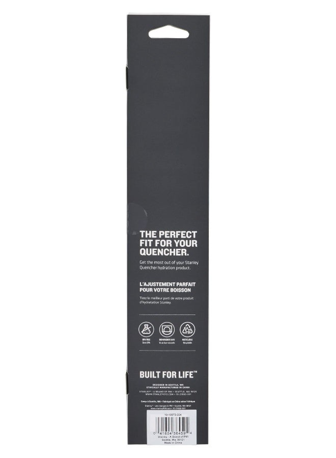 Stanley 40oz Stanley Quencher Replacement Straws Reusable BPA-Free Tumbler Straw Set 4-Pack – Clear - Image 3