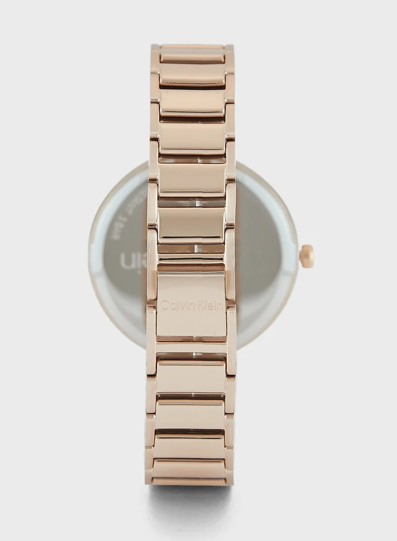 CALVIN KLEIN Minimalistic T Bar Analog Watch