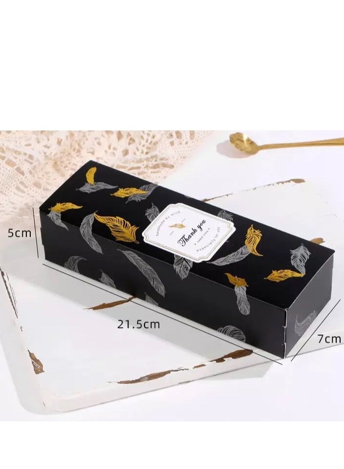 🔥Yellow Friday Exclusive🔥Wholesale Pastry Box Cookie Box Packaging Box for Cookie Macaroon Bakery Packaging - Image 1