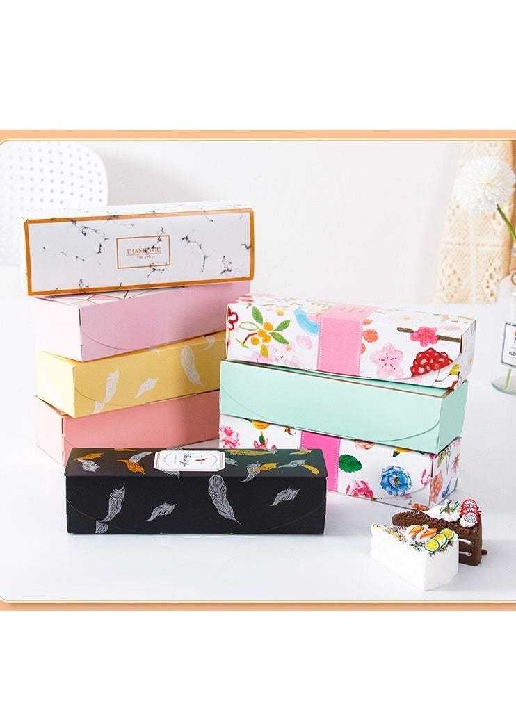 🔥Yellow Friday Exclusive🔥Wholesale Pastry Box Cookie Box Packaging Box for Cookie Macaroon Bakery Packaging - Image 3